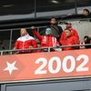 Osobnosti na zápase nadstavby Slavia - Plzeň: fanoušek Fantomas