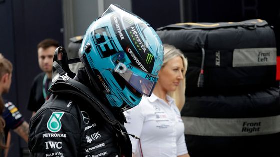 George Russell, Mercedes po kvalifikaci na VC Rakouska F1 2023