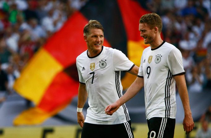 Německo před Eurem: Bastian Schweinsteiger a Andre Schürrle