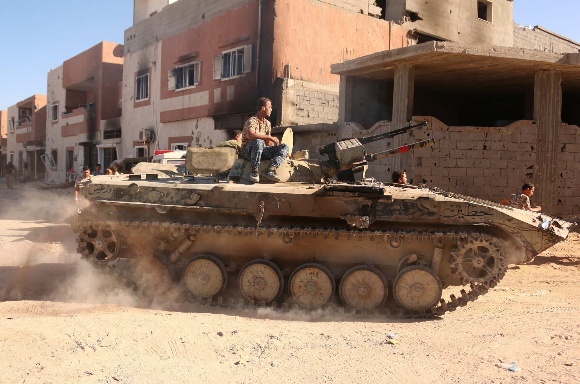 Boje v libyjské Syrtě