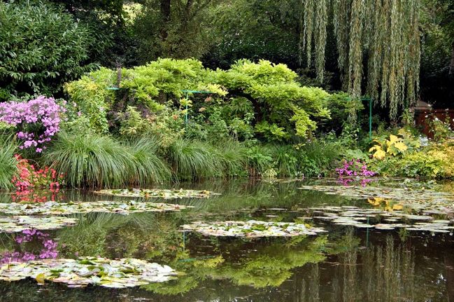 Zahrady Clauda Moneta, Giverny, Francie