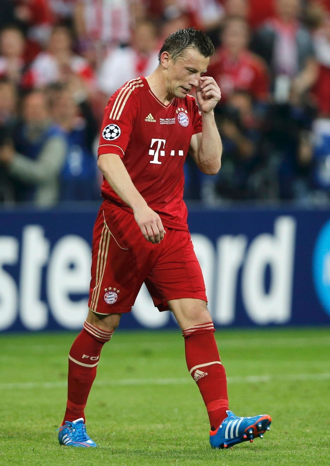 Ivica Olič ve finále Ligy mistrů 2012, Bayern Mnichov - Chelsea