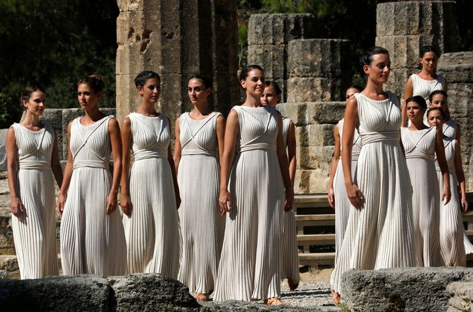 Olympijské hry - ceremoniál pro zapálení ohně