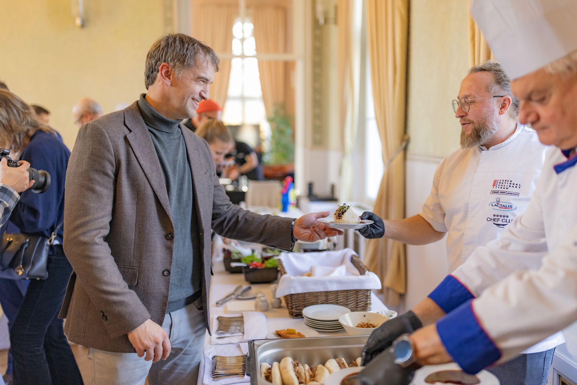 Jídlo, které se bude servírovat na EXPO