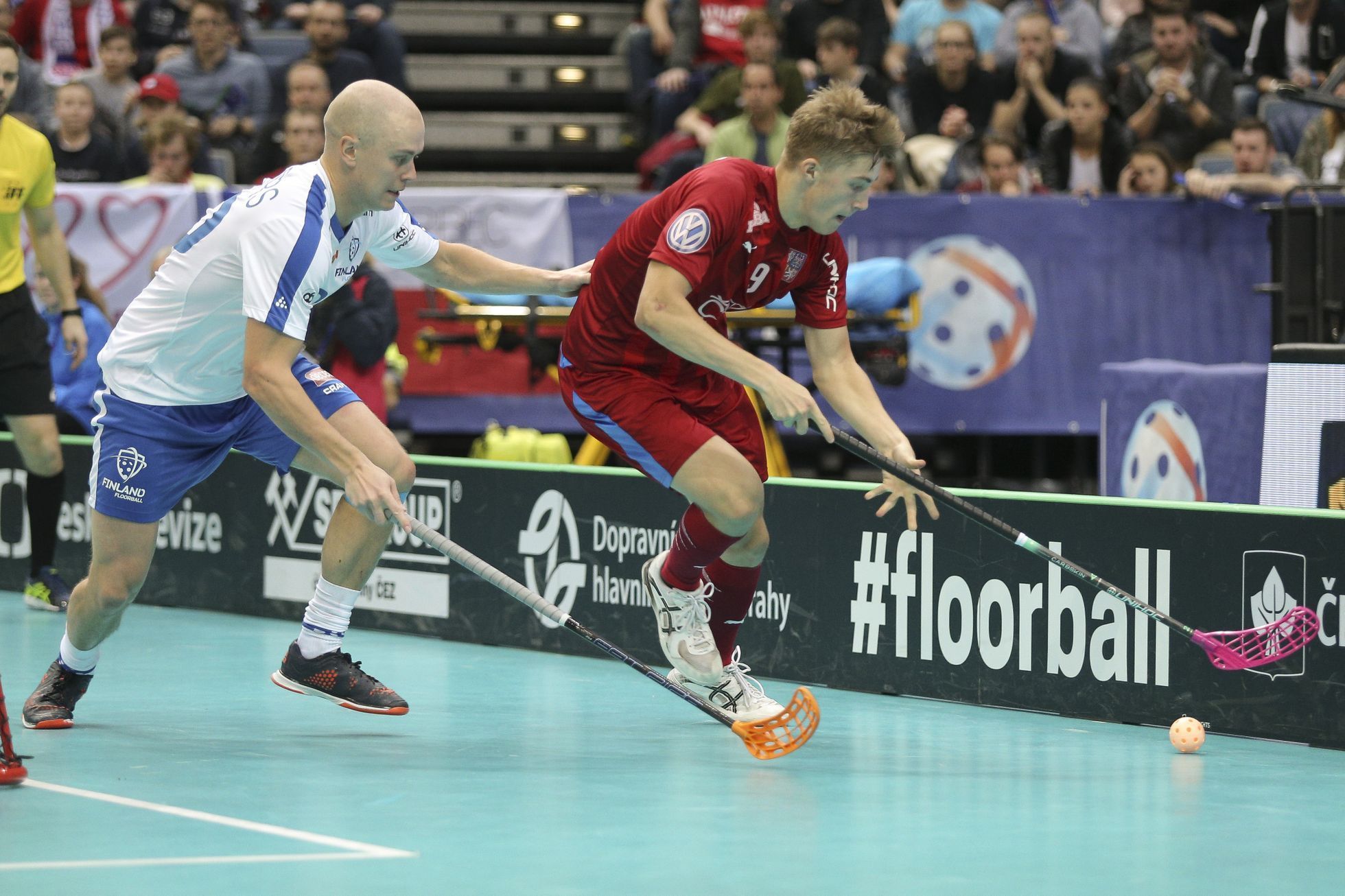 Filip Langer v semifinále MS 2018 Česko - Finsko