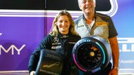 Doriane Pinová v závodě akademie F1 v Džiddě 2024