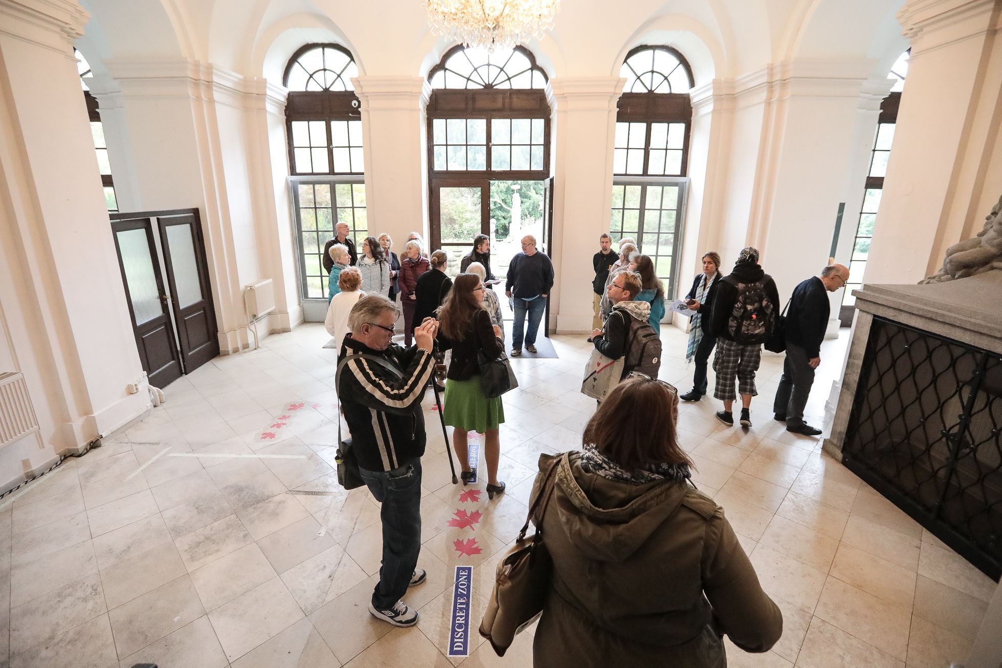 Zámek Veleslavín, Praha - správce ÚZSVM ho výjimečně otevřel veřejnosti během Dne Architektury