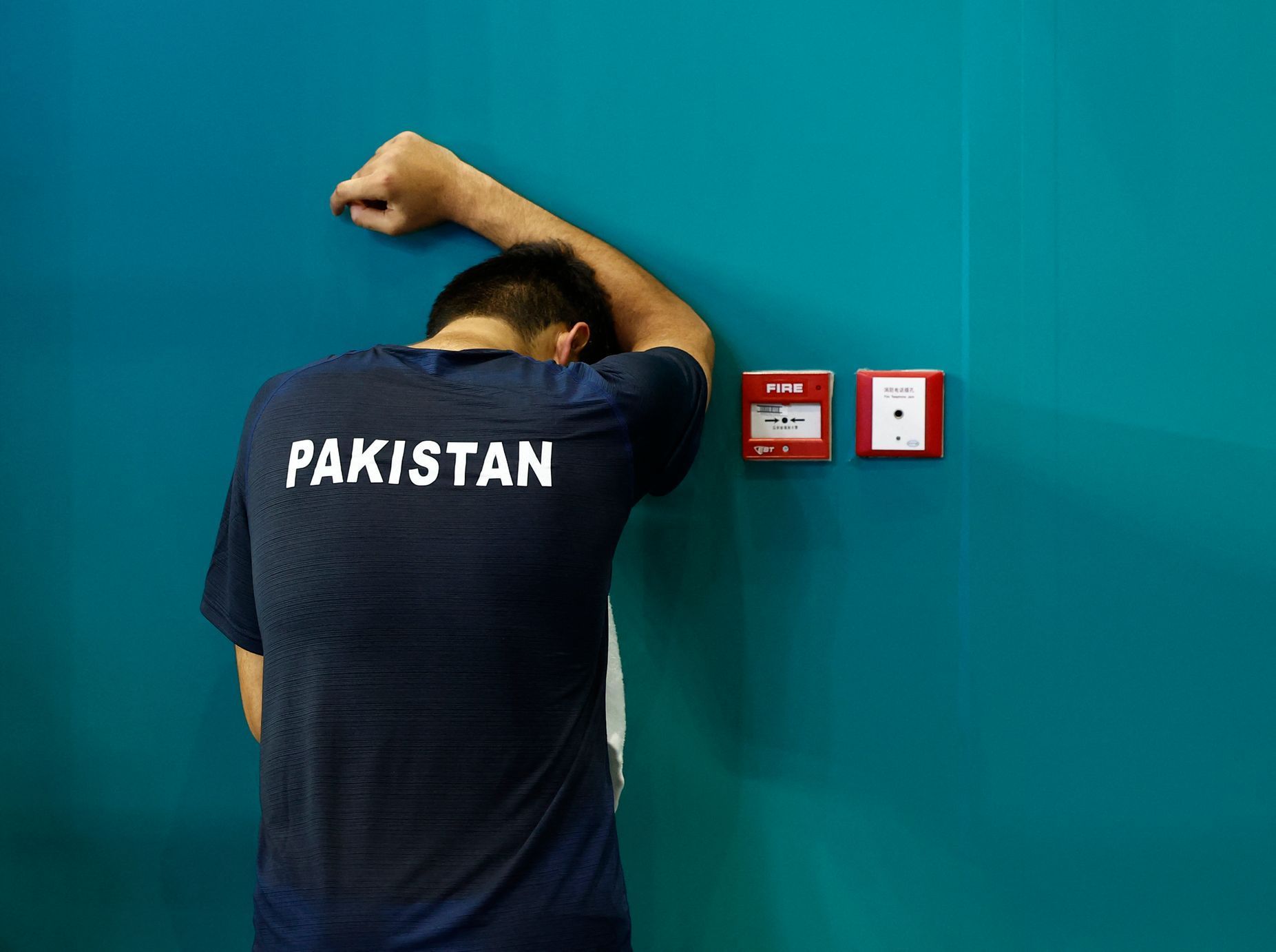 Asijské hry v Chang-čou -  pákistánský squashista Noor Zaman