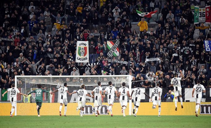 Radost fotbalistů Juventusu.