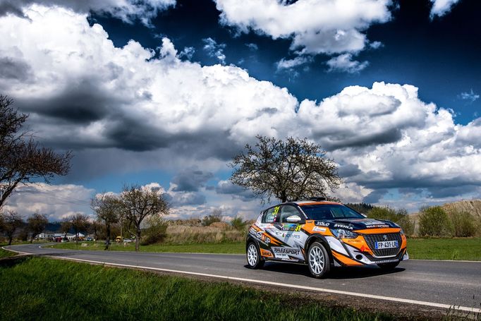 Rallye Šumava Klatovy 2021, Peugeot Rallye Cup: David Štefan, Peugeot 208 Rally4