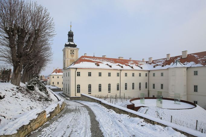 Jezuitská kolej, kde sídlí Galerie Středočeského kraje.