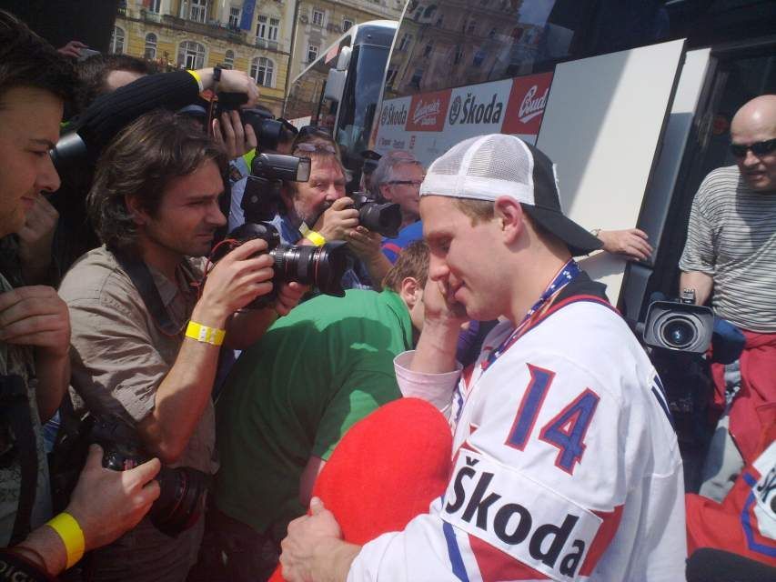 Návrat zlatých hochů - Staroměstské náměstí