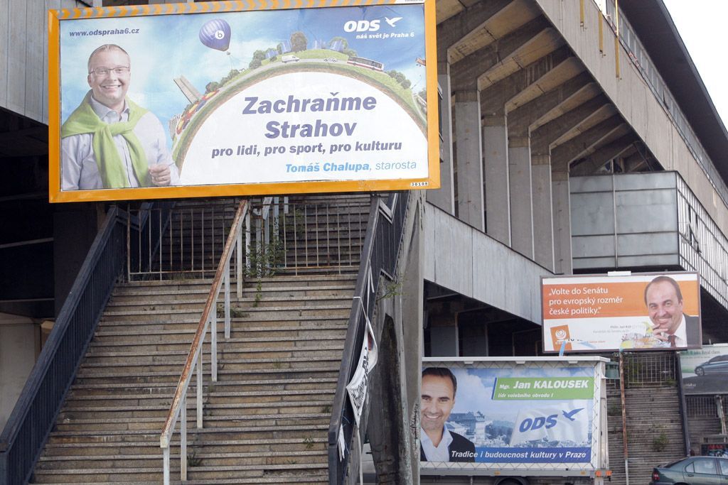 Billboardy na komunální volby