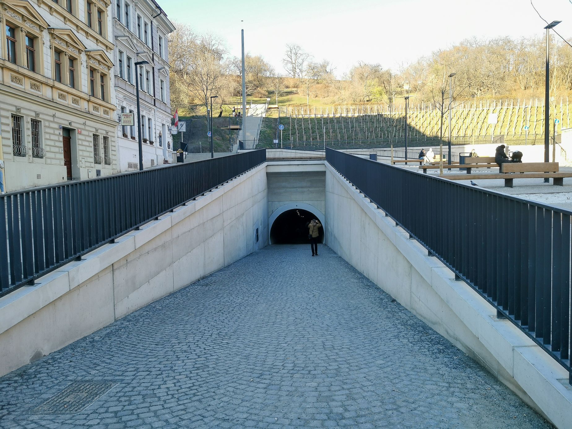 Tunel, Žižkov, Vítkov, Karlín, pěší, Domácí, historie, výročí, Praha