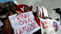 Nigérie - únos - Boko Haram - demonstrace