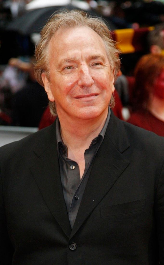 Premiéra filmu Harry Potter a Princ dvojí krve - Alan Rickman