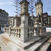 Stavba Mariánský sloup, Staroměstské náměstí, sochař Petr Váňa