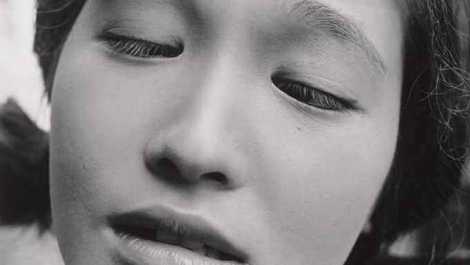 Eiko Oshima, herečka ve filmu Shiiku, 1961, Shomei Tomatsu