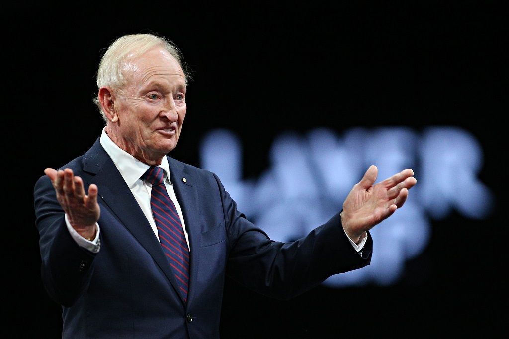 Laver Cup 2017 oslavy (Rod Laver)