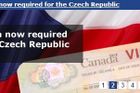 Kanada odpoledne oznámí zrušení víz pro Čechy