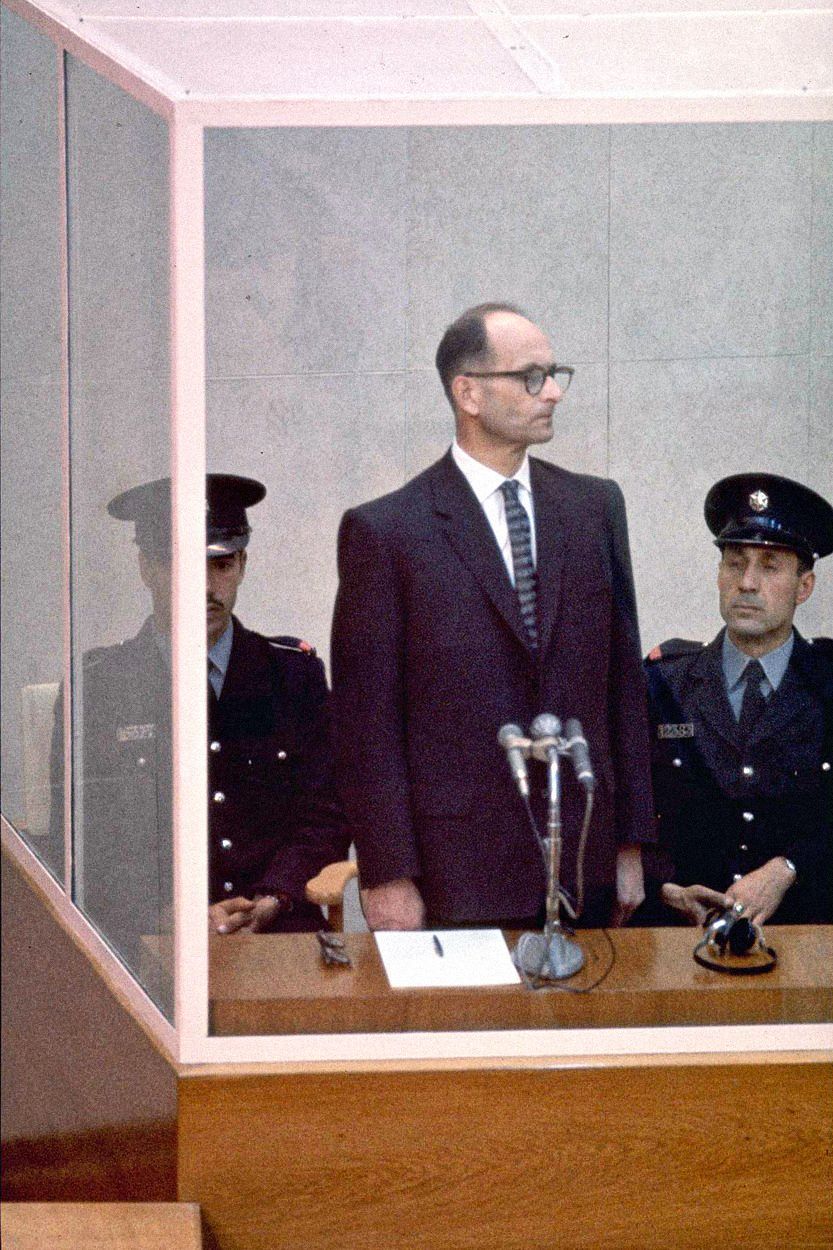Jednorázové užití / Fotogalerie / Před 60 lety začal v Izraeli soud s nacistickým zločincem Adolfem Eichmannem