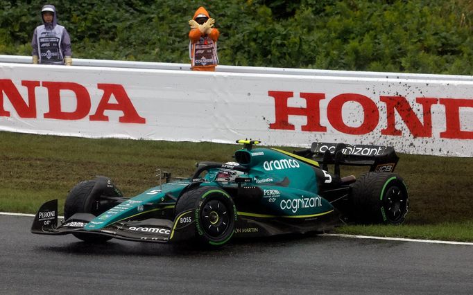 Sebastian Vettel, Ason Martin ve VC Japonska F1 2022