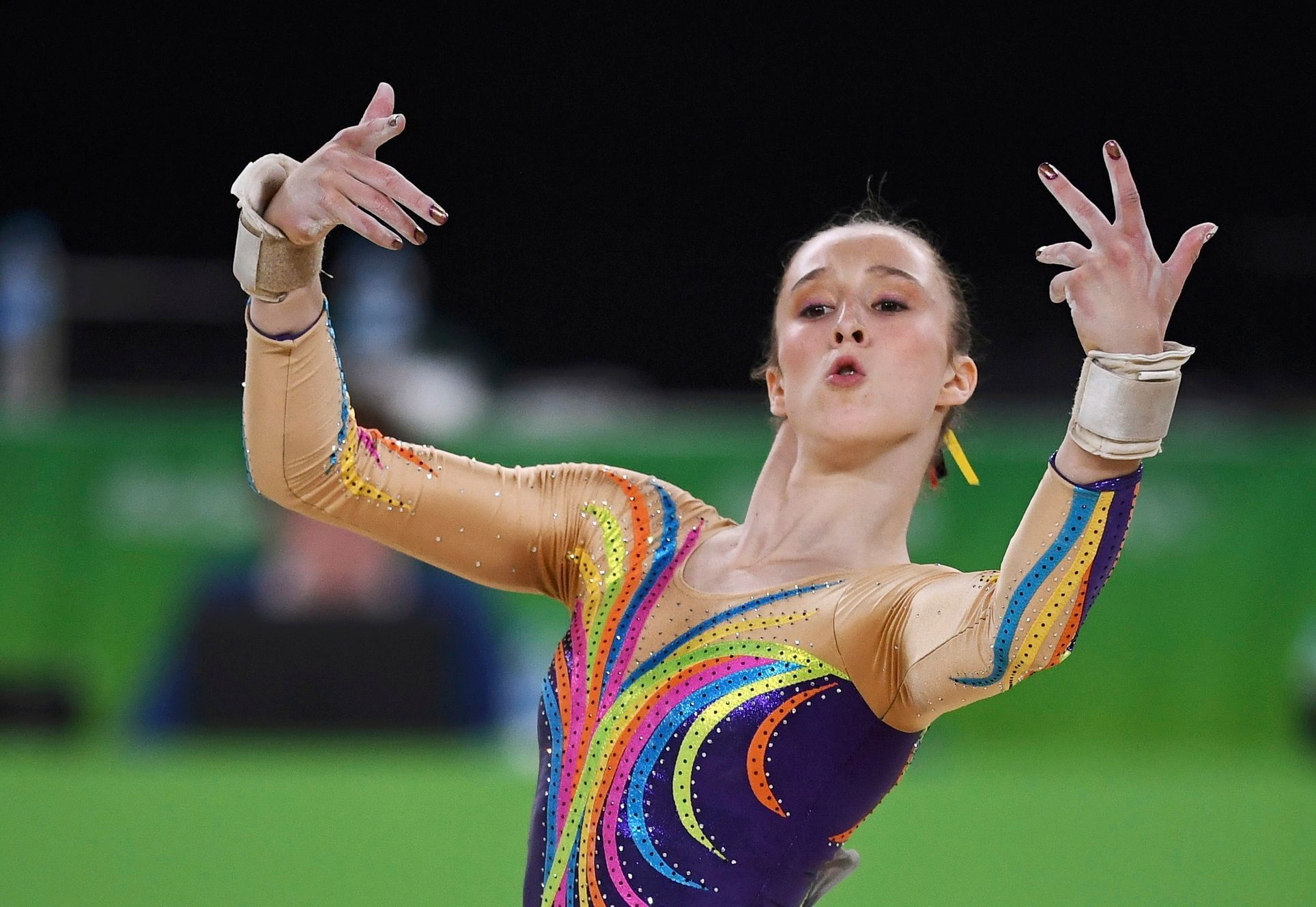 OH 2016, sportovní gymnastika: Nina Derwaelová (Belgie)
