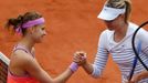 Lucie Šafářová na French Open 2015