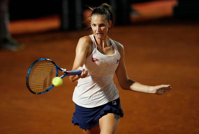 Karolína Plíšková na tenisovém turnaji v Římě 2020.