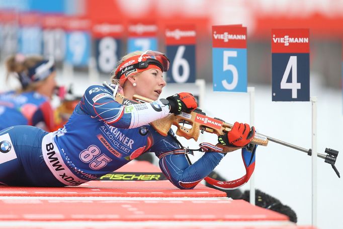 SP Ruhpolding 2018, 15 km Ž: Lucie Charvátová