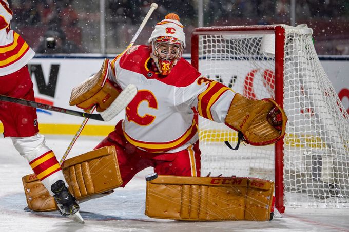 NHL 2019/2020, Heritage Classic, Calgary Flames - Winnipeg Jets: David Rittich