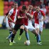 Semifinále MOL Cupu 2018/19, Slavia - Sparta: Adam Hložek a Mick van Buren