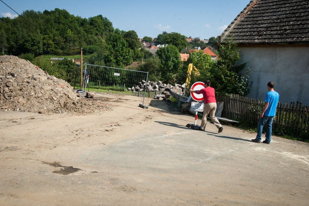 Zřícený most ve Vilémově