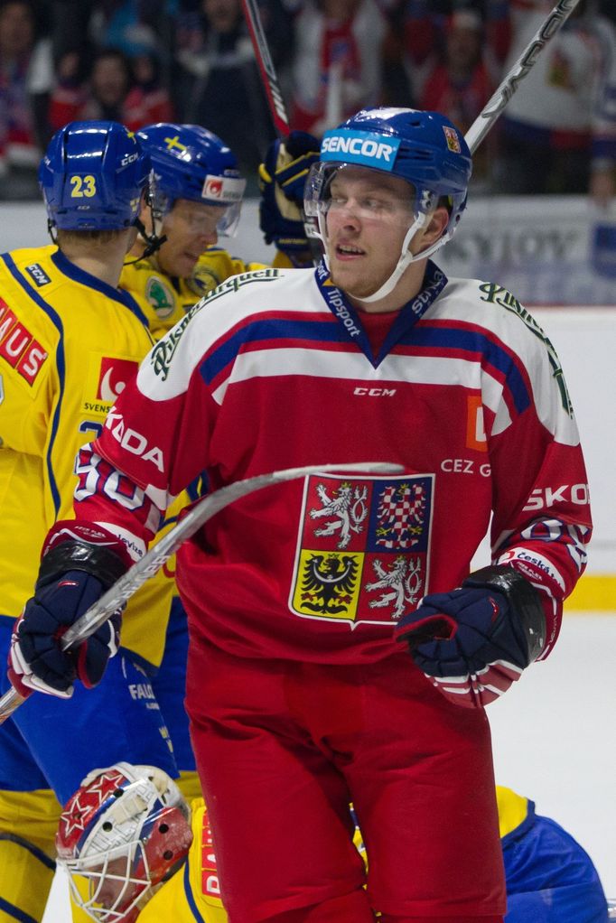 Znojmo, EHT, Česko - Švédsko 7:1, David Pastrňák