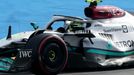 Lewis Hamilton, Mercedes v GP Brazílie F1 2022