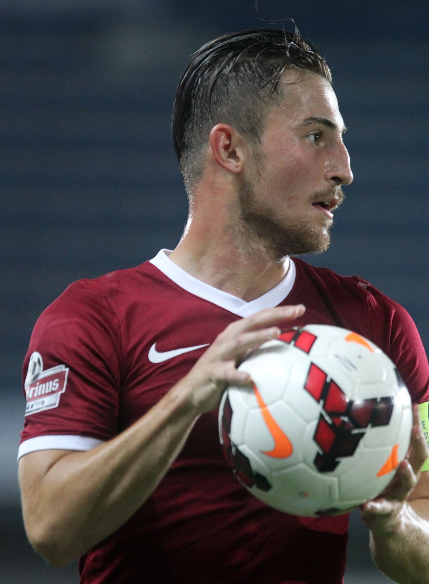 Fotbal, Sparta Praha - Slovan Bratislava: Lukáš Vácha