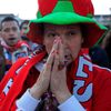 Fotbal, finále Evropské ligy, Chelsea - Benfica: fanynka Benfiky