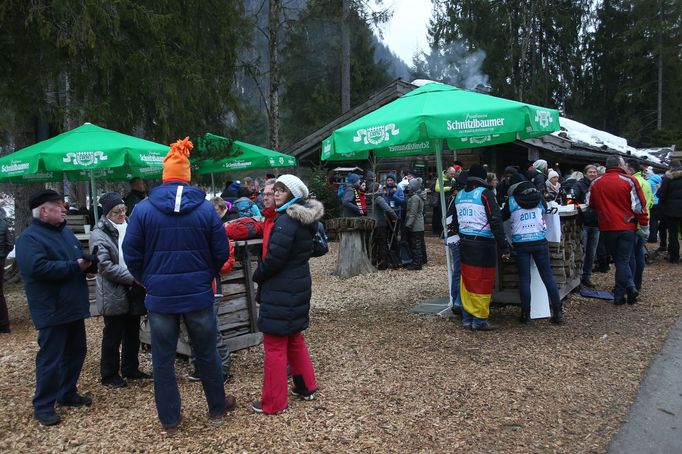 Biatlon, SP Ruhpolding, atmosféra