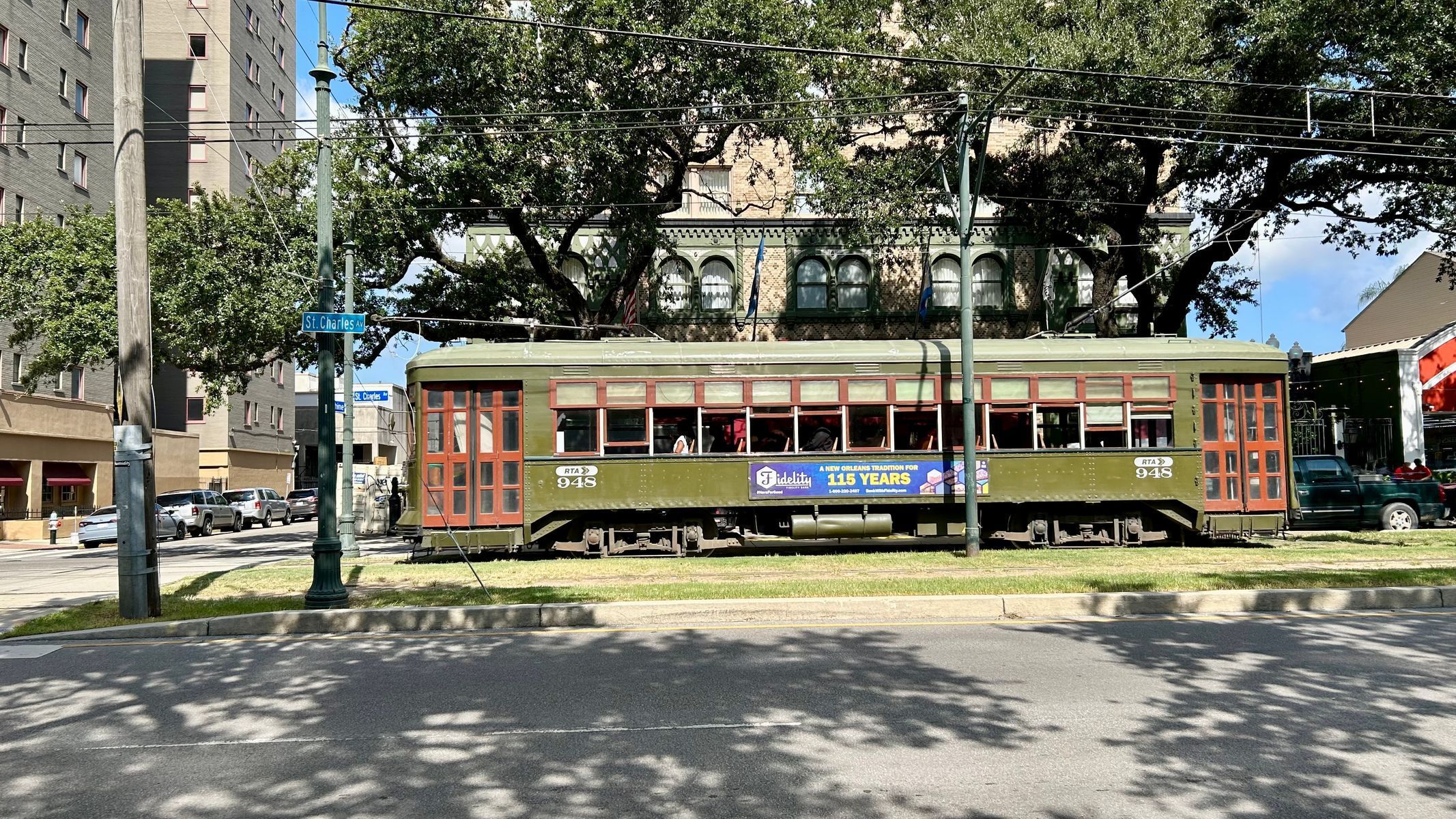 Tramvaje, New Orleans, historie