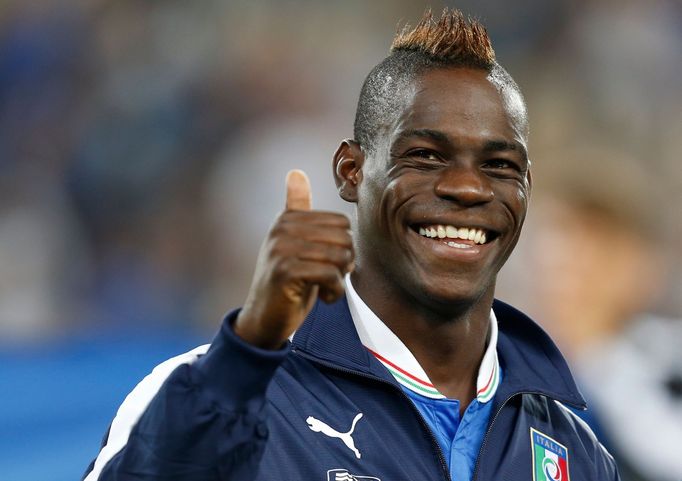 Fotbal, kvalifikace MS: Itálie - Česko: Mario Balotelli