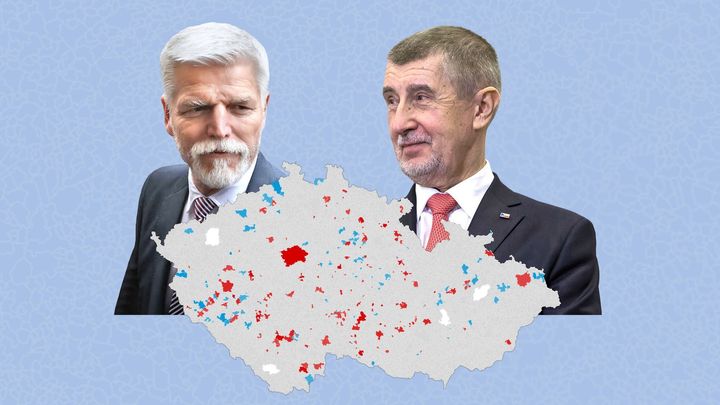 Volební sčítání: Jak se barví mapa Česka? Výsledky šesti tisíc obcí na jednom místě; Zdroj foto: Aktuálně.cz