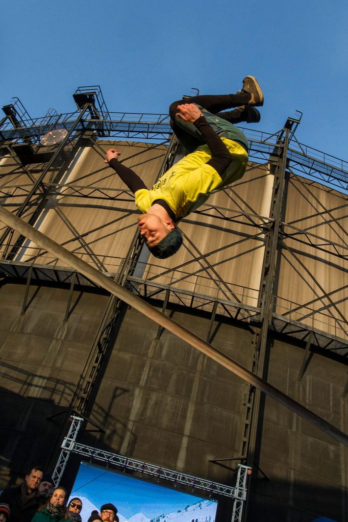 City Cross Sprint 2019 (Jiří Máslo - slackline)