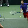 Davis Cup: Česko - Itálie: Berdych, Štěpánek