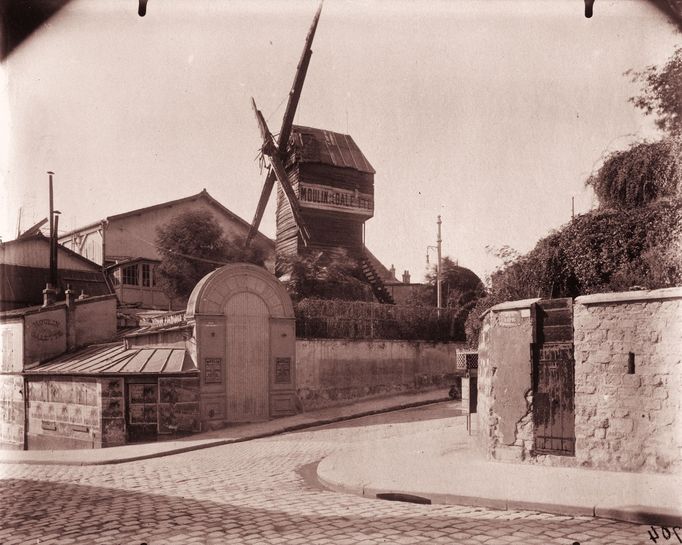 Eugene Atget: Dávná Paříž, historické fotografie