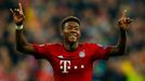 David Alaba celebrates after scoring the third goal for Bayern Munich Reuters / Michael Dalder Livepic EDITORIAL USE ONLY.