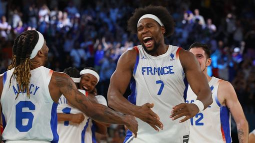 Basketbalisté Francie na OH 2024 v Paříži