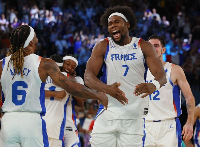 Basketbalisté Francie na OH 2024 v Paříži