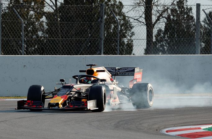 Testy F1 2019, Barcelona I: Pierre Gasly, Red Bull