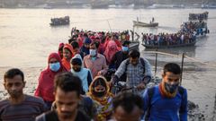 bangladéš klimatičtí migranti mongla