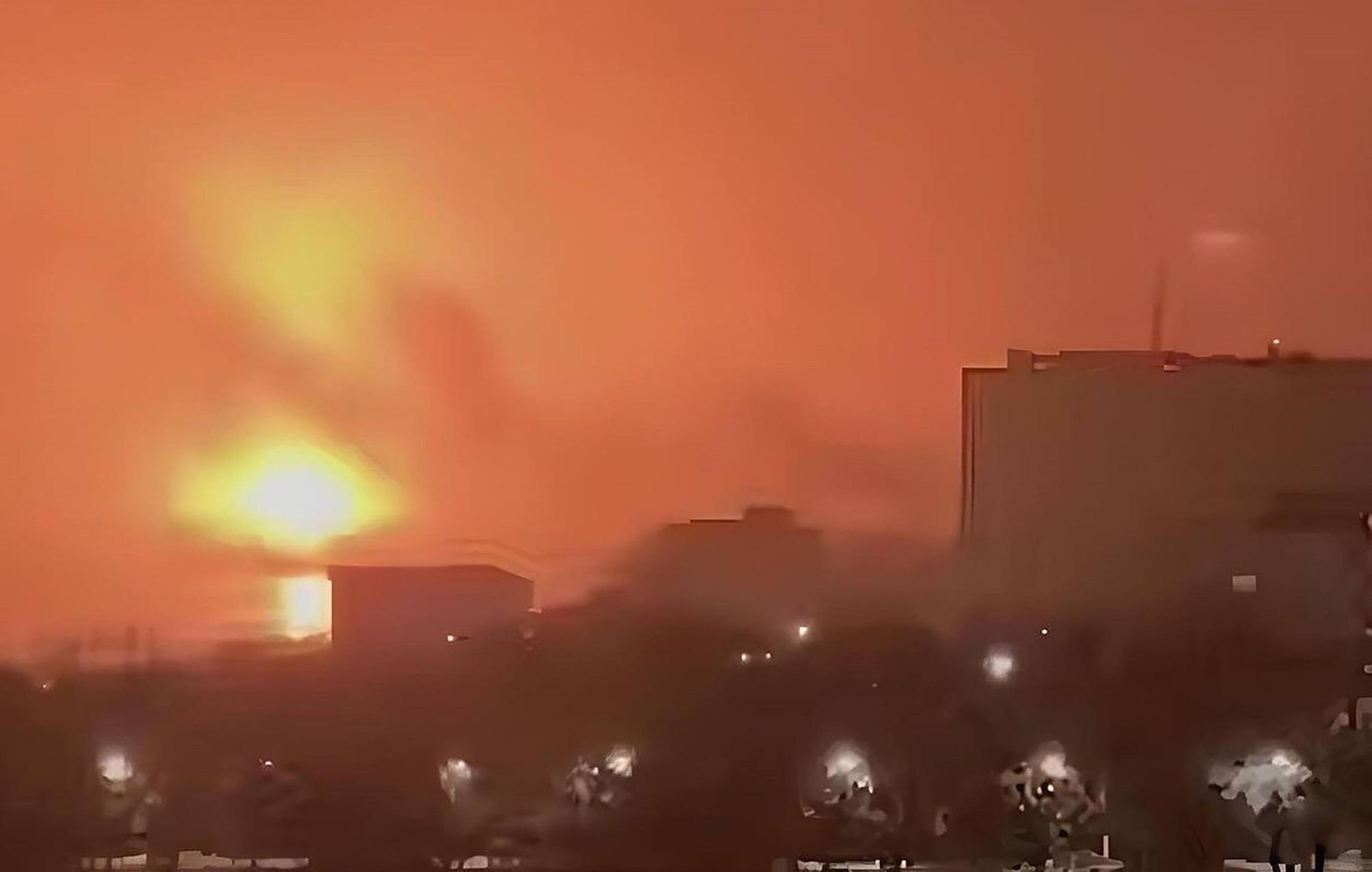 Ukrajina, Kyjev, Rusko, válka, drony, bombardování,